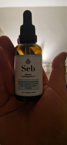 Customer photo review of Seb Natural Calming Serum
