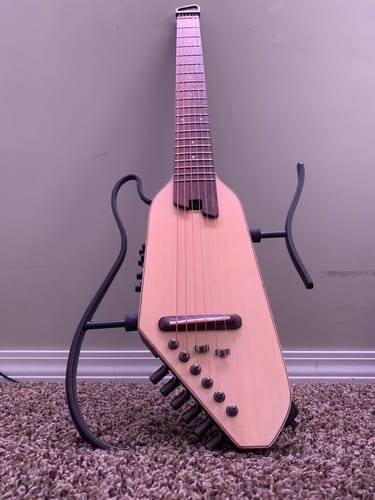 Customer photo review of Donner HUSH™ I PRO Acoustic-Electric Travel Guitar