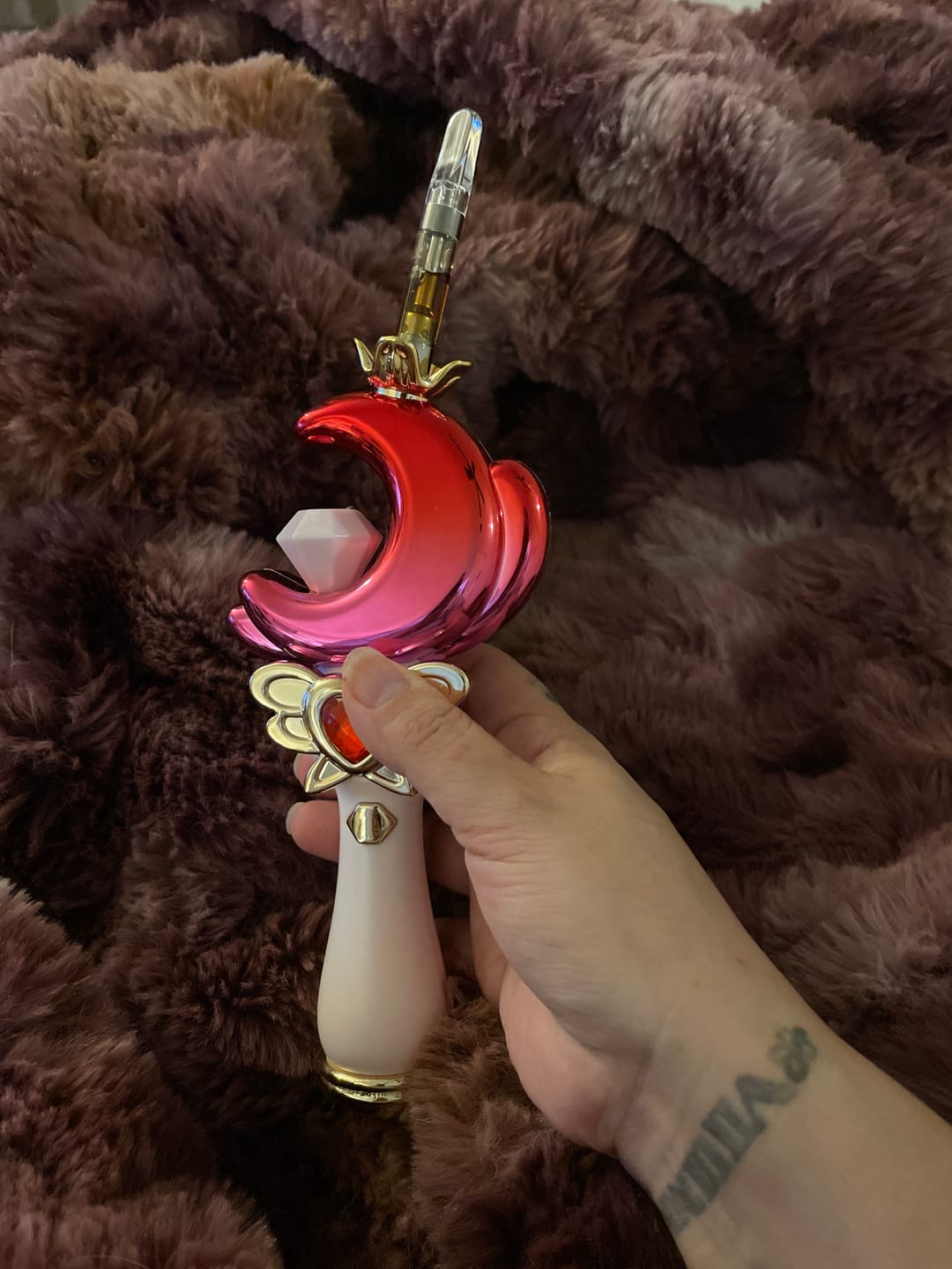 Customer photo review of Luna Wand Cart Battery (Limited Edition)