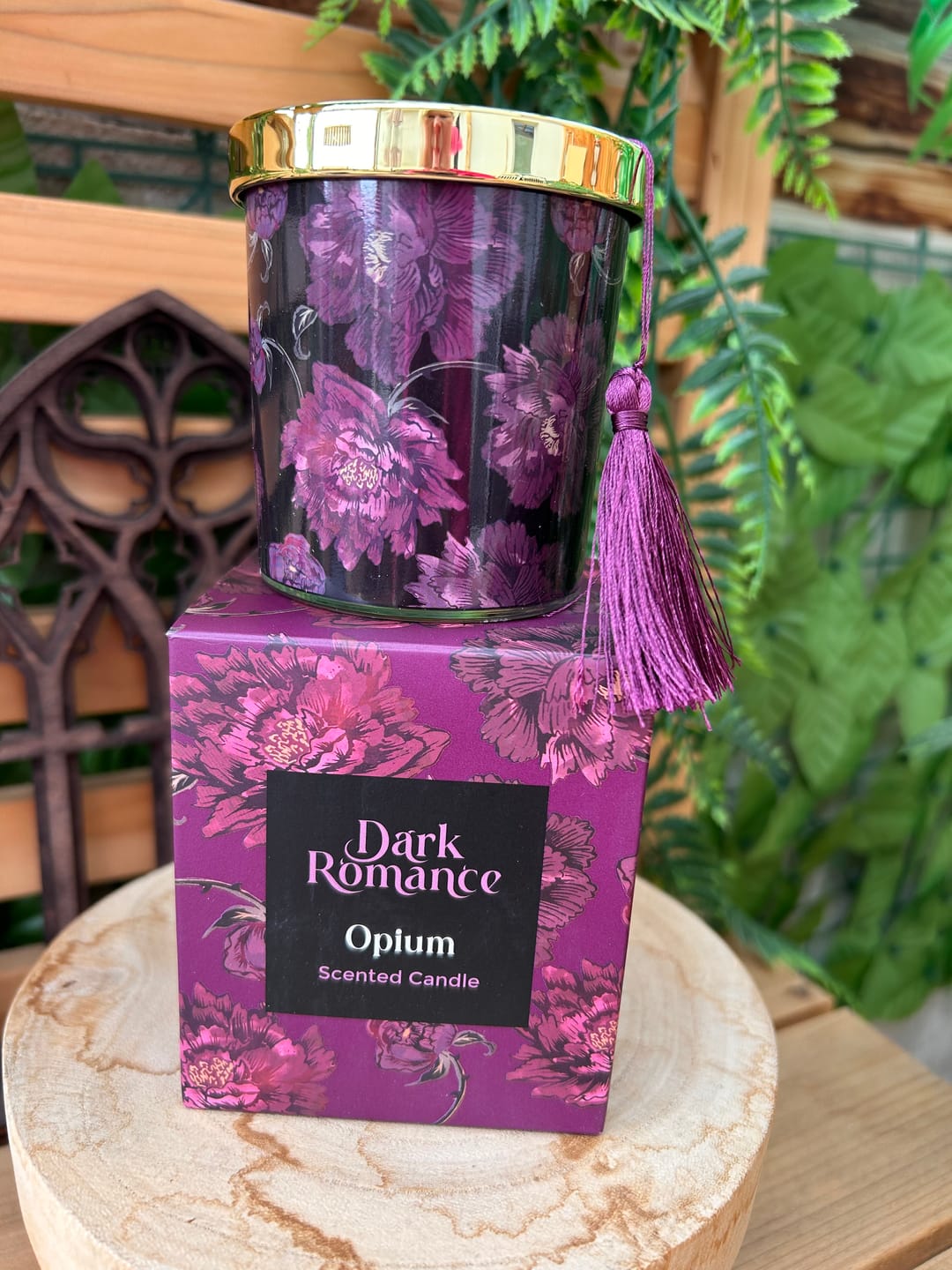 Customer photo review of Opium Duftkerze im Glas – Dark Romance Kerze