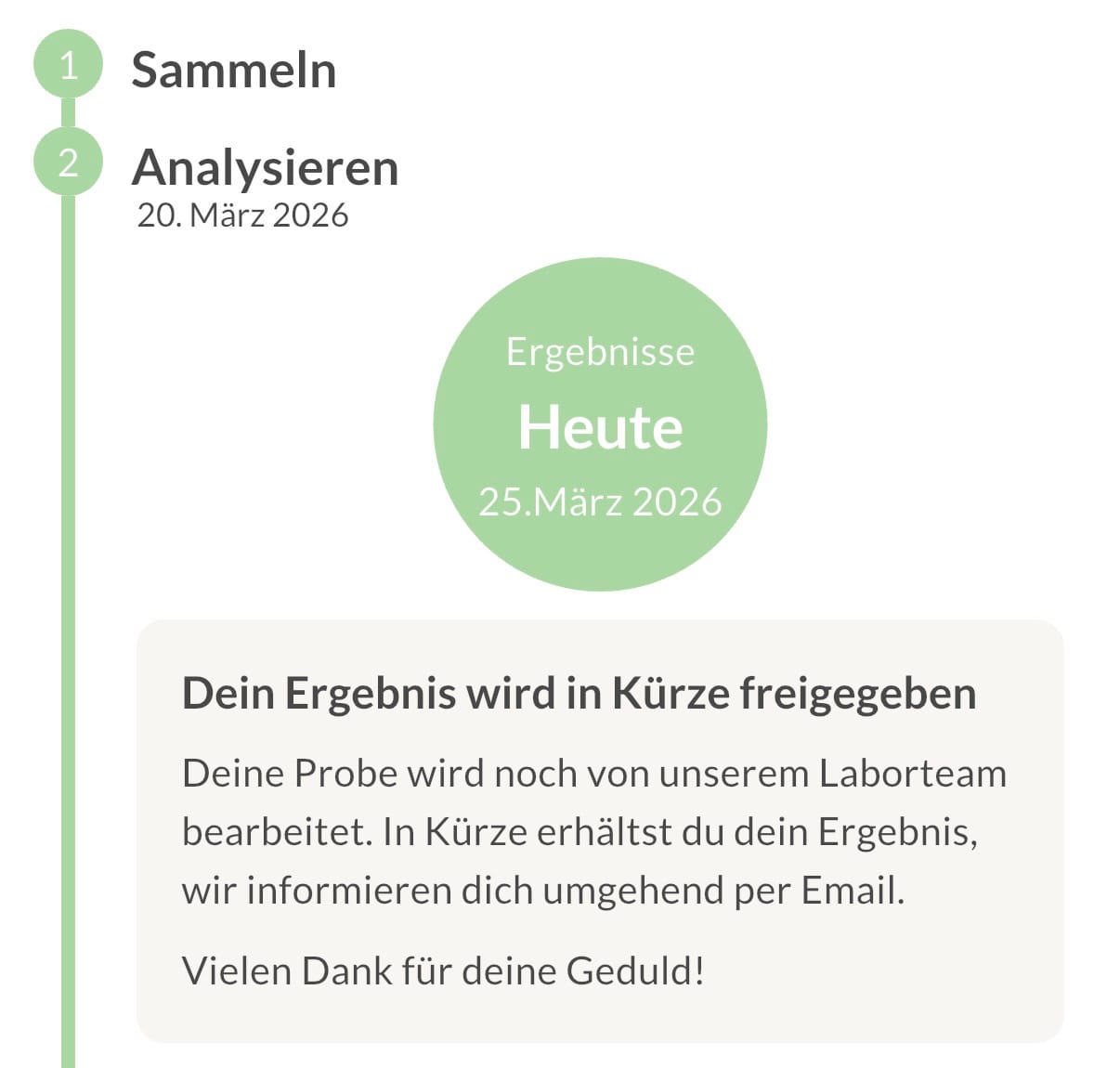 Customer photo review of Allergietest - Tierische Proteine Hund