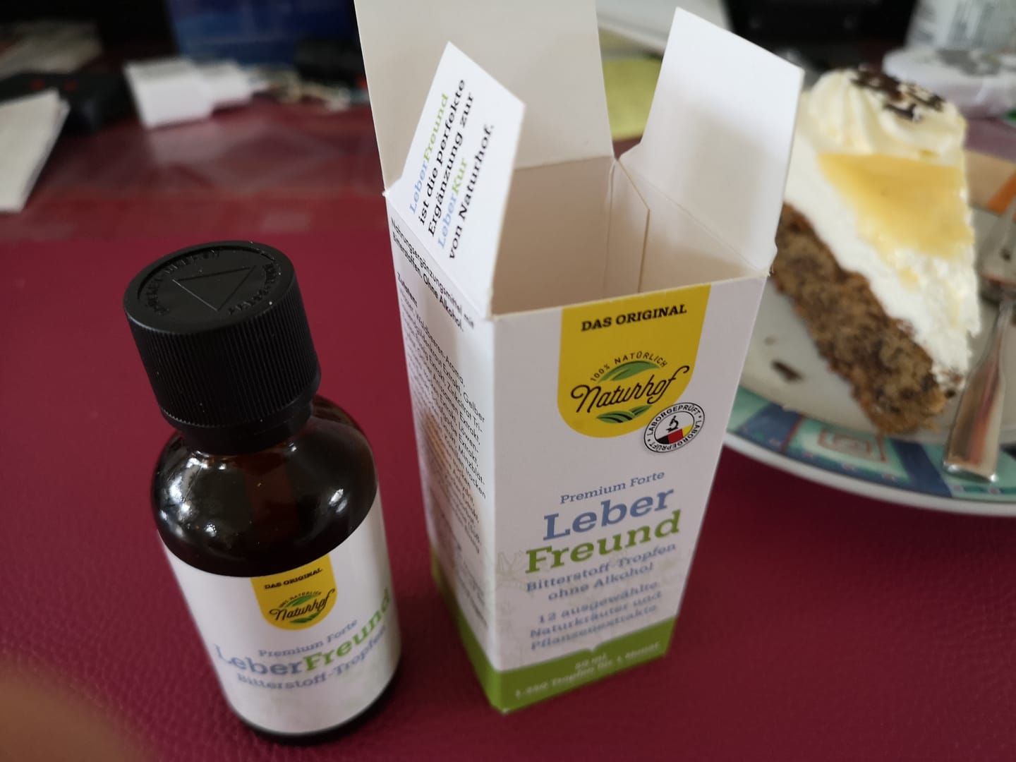 Customer photo review of Leber Freund Bitterstoff-Tropfen
