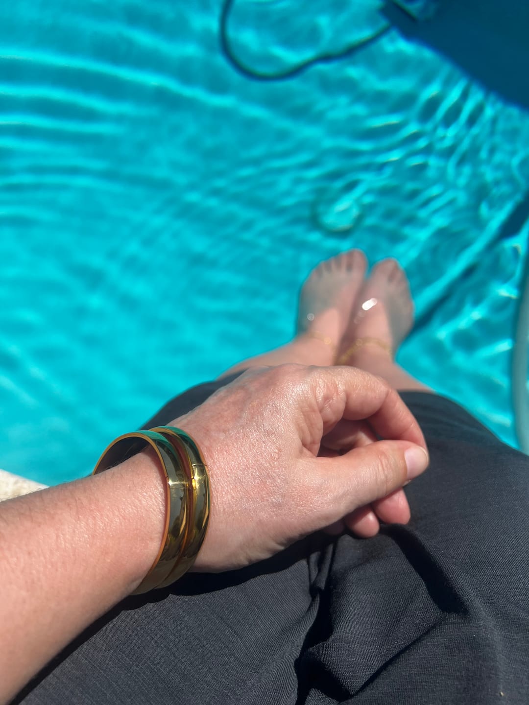 Customer photo review of Marbella Cuff Bracelet (Bundle)
