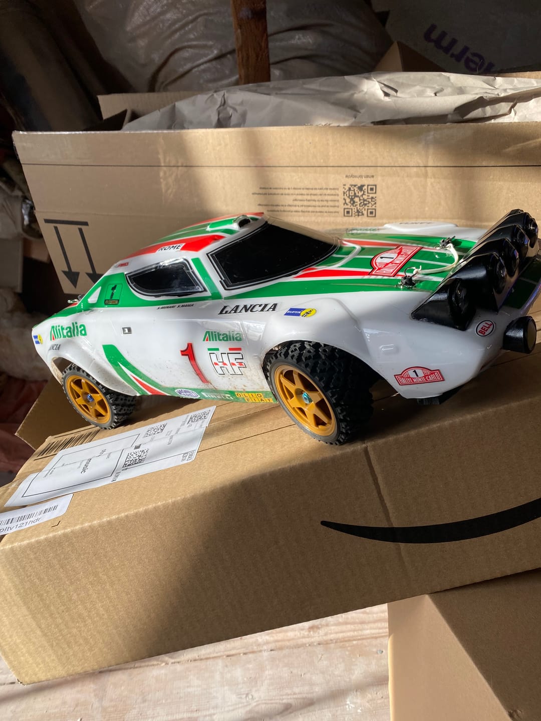 Customer photo review of FTX BANZAI "BEAST MODE" chassis protector skin