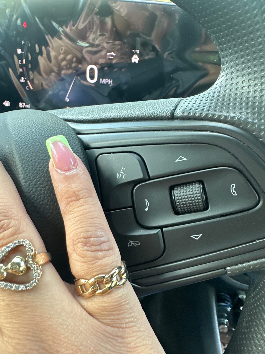 Customer photo review of Cuban Link Ring