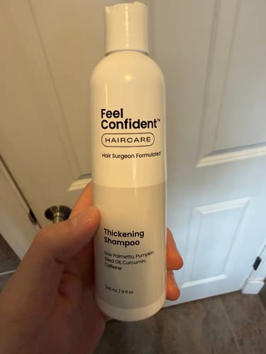 Customer photo review of Thickening Shampoo