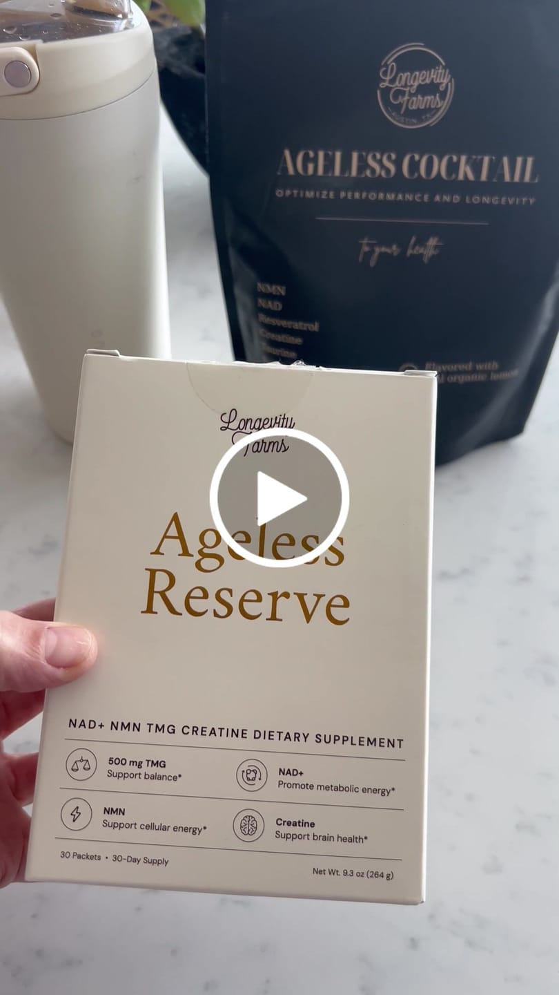 Customer video review of Ageless Reserve