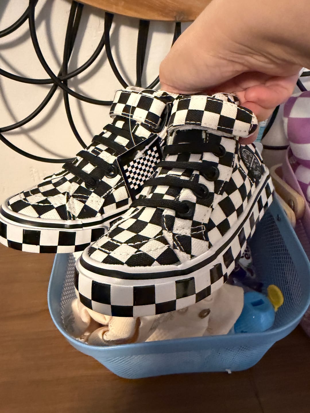 Customer photo review of SK8TR Hi-Top in Venice (PREORDER)