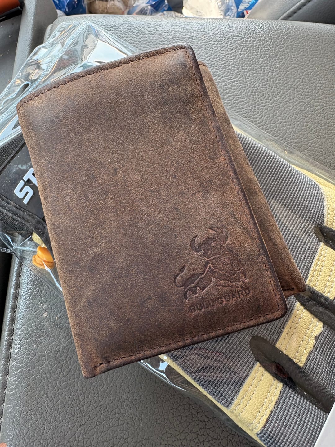 Customer photo review of Classic Leather Trifold
