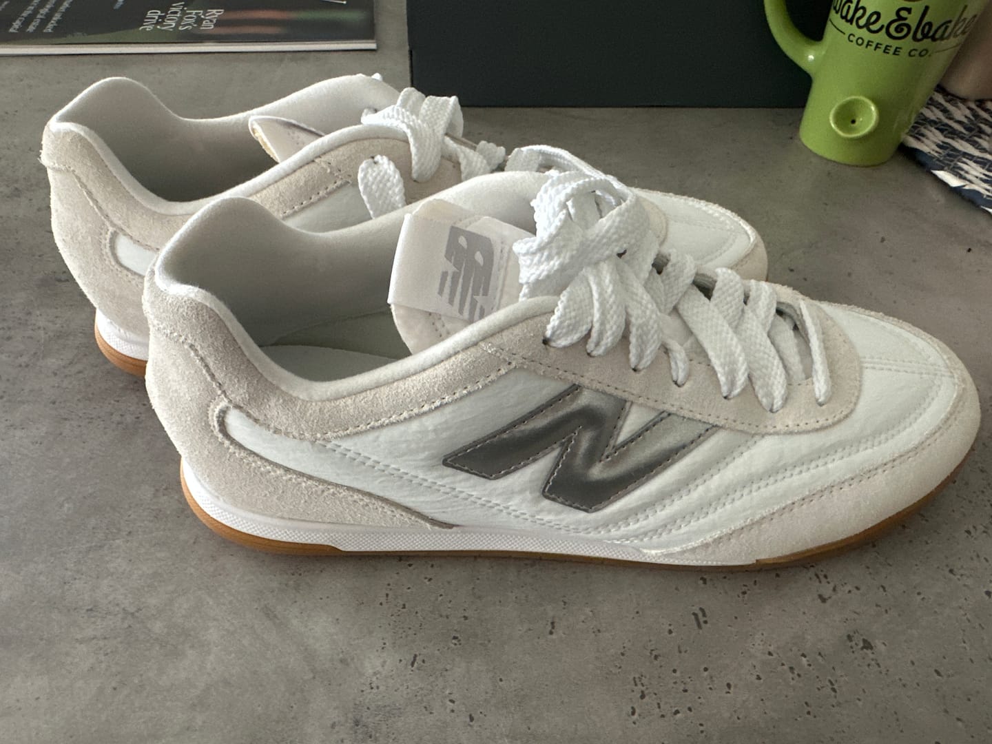 Customer photo review of New Balance RC42 White Silver