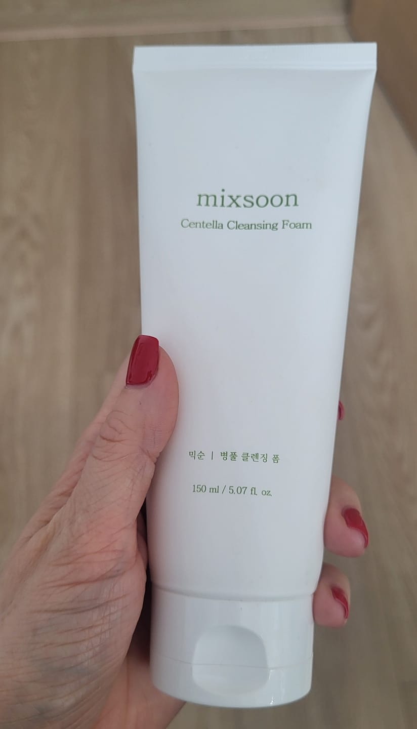 Customer photo review of Putiņas ar Āzijas centellu Mixsoon Centella Cleansing Foam