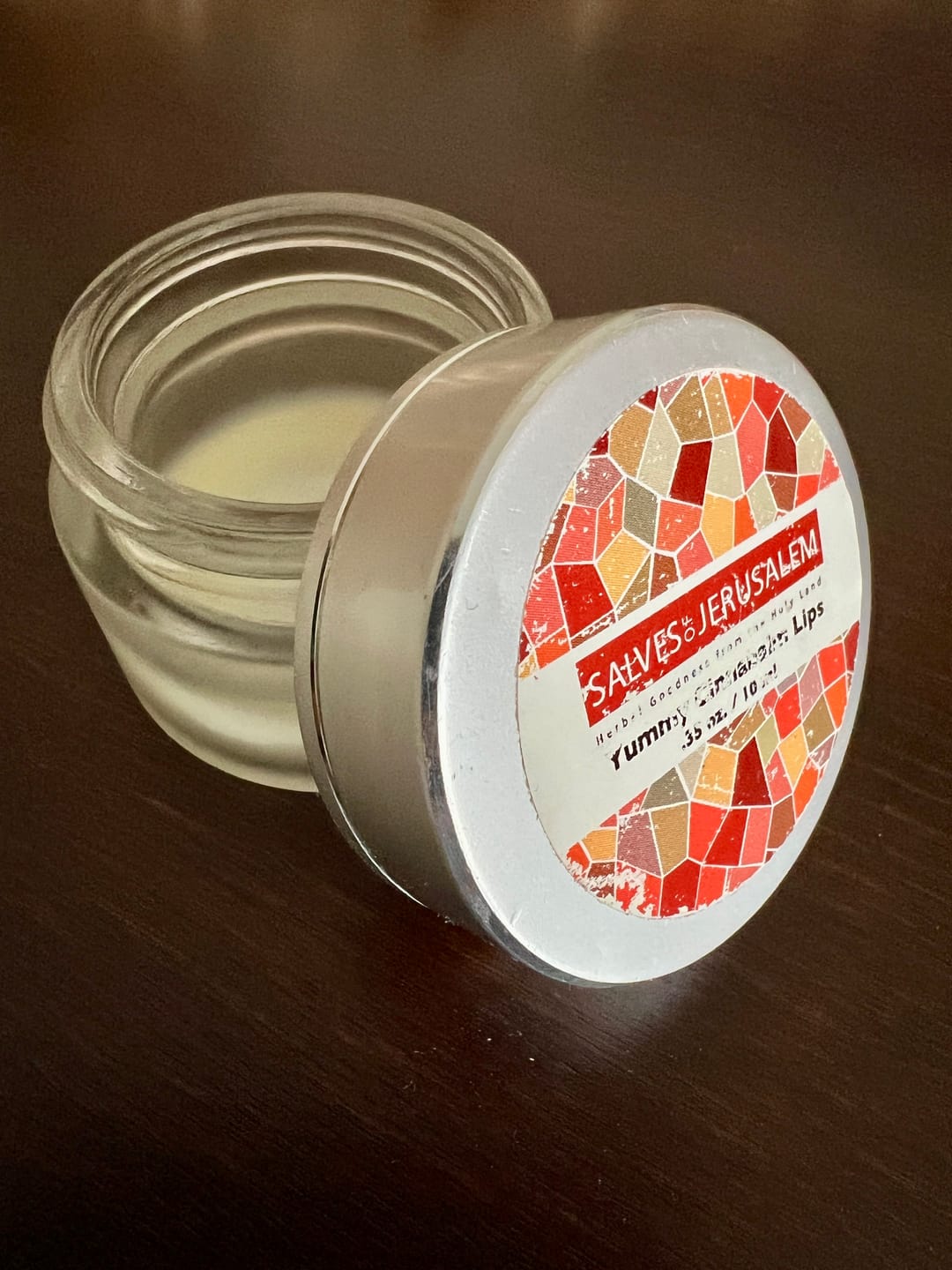 Customer photo review of Yummy CinnaBalm Lips - Organic Lip Balm