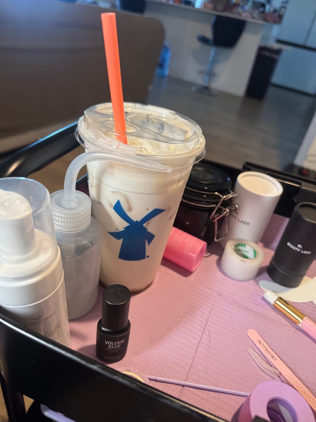 Customer photo review of Volume Glue