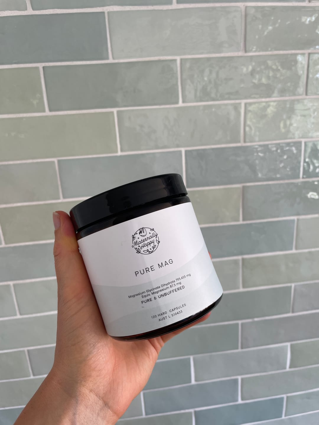 Customer photo review of Pure Mag | Unbuffered Magnesium Glycinate