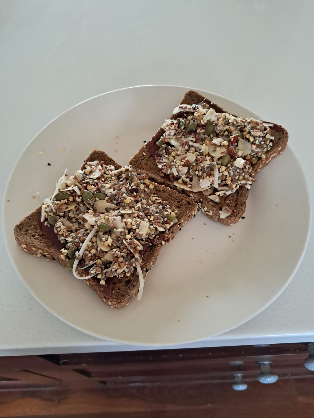 Customer photo review of Blend11: Low FODMAP, low carb, gluten free bircher muesli (Best Poos Ever!)
