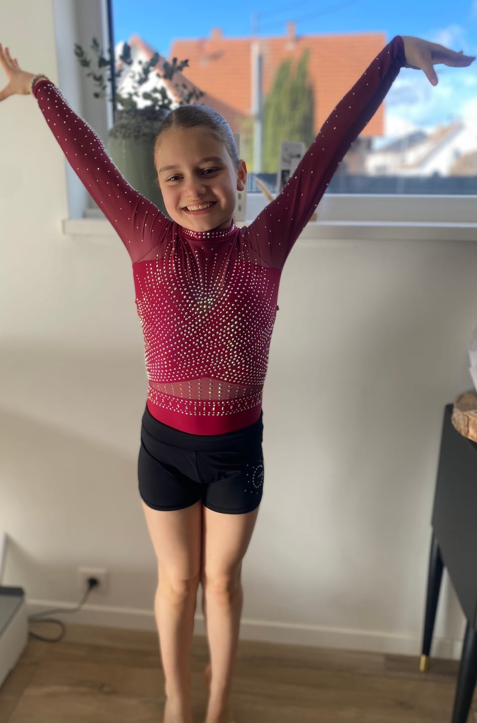 Customer photo review of Justaucorps de gymnastique"Royal" entrainement et compétition