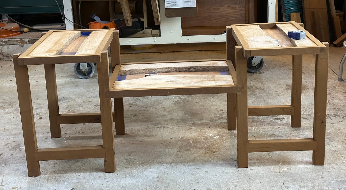 Customer photo review of Router Sled Acrylic Router Base & Brackets