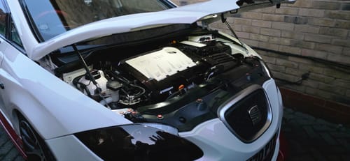 Customer photo review of Coolant Tank Cover - VWCOL001