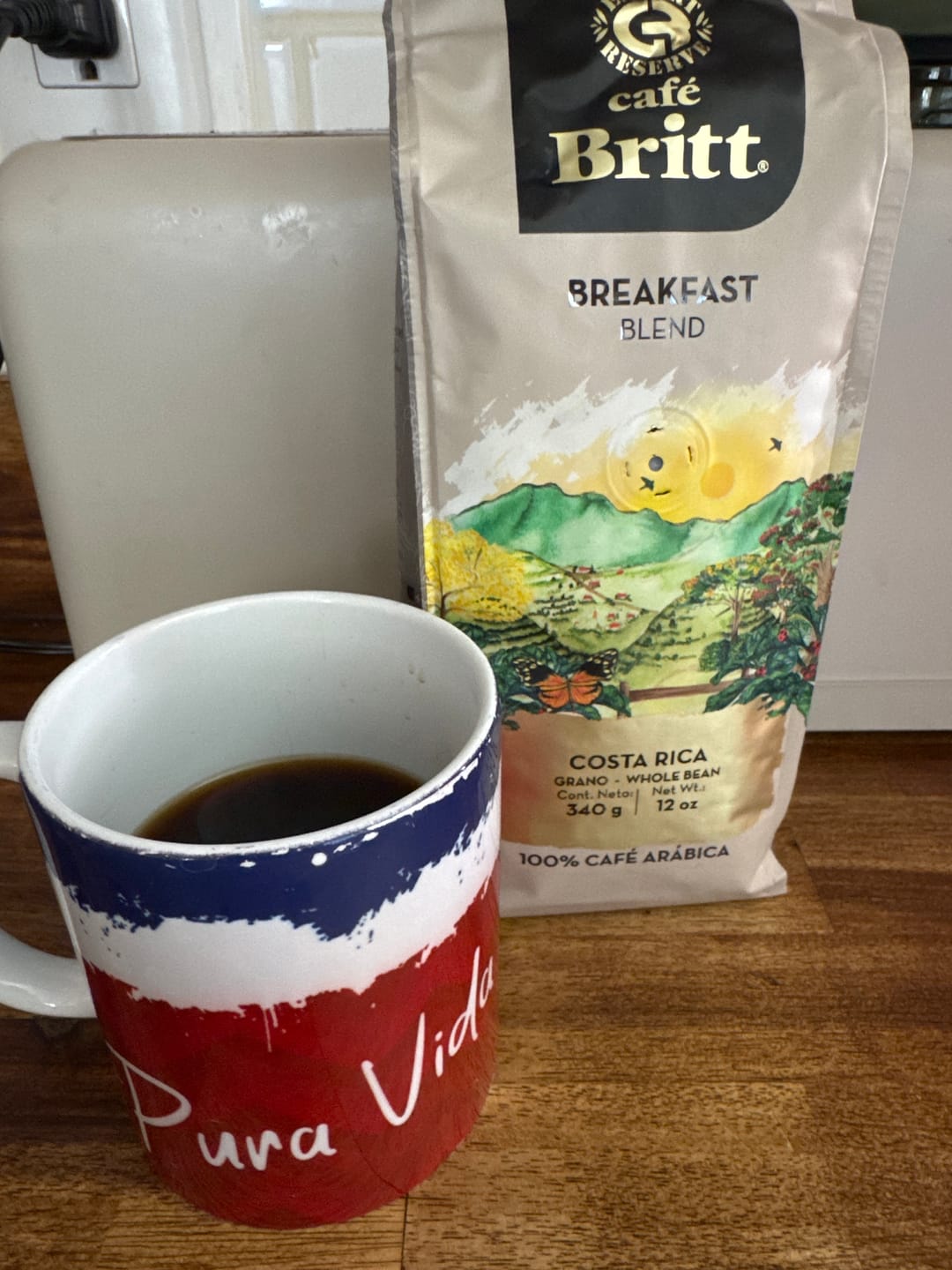Customer photo review of COSTA RICAN BREAKFAST BLEND COFFEE