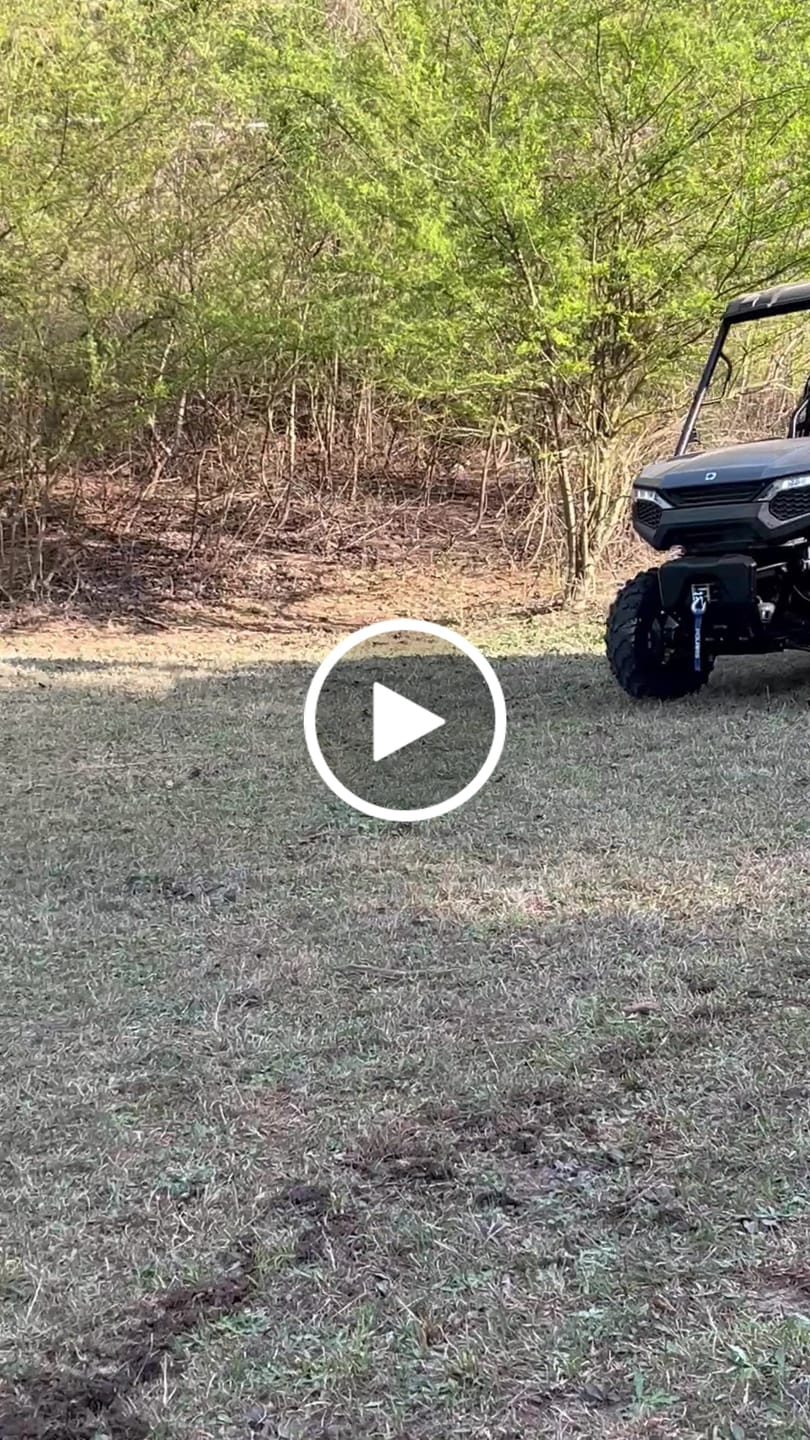 Customer video review of Scoop'N'Tow Manure Scooper / Paddock Field Cleaner + Trailer