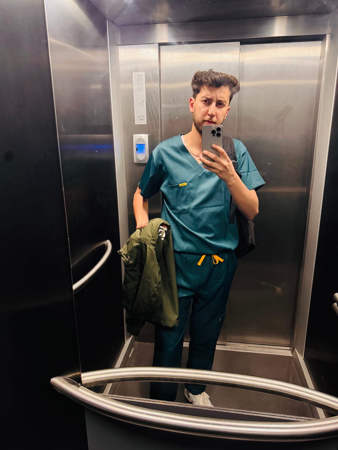 Customer photo review of Pyjama de Bloc Col V Stretch - Homme