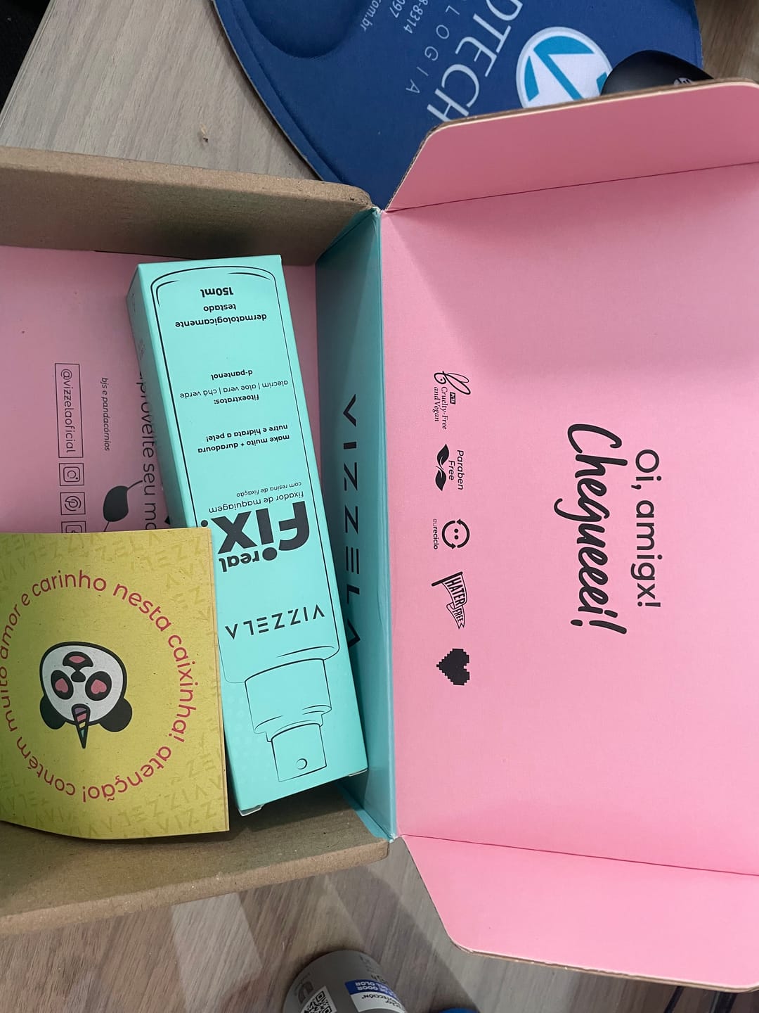 Customer photo review of Fixador de Maquiagem Real Fix - Vizzela