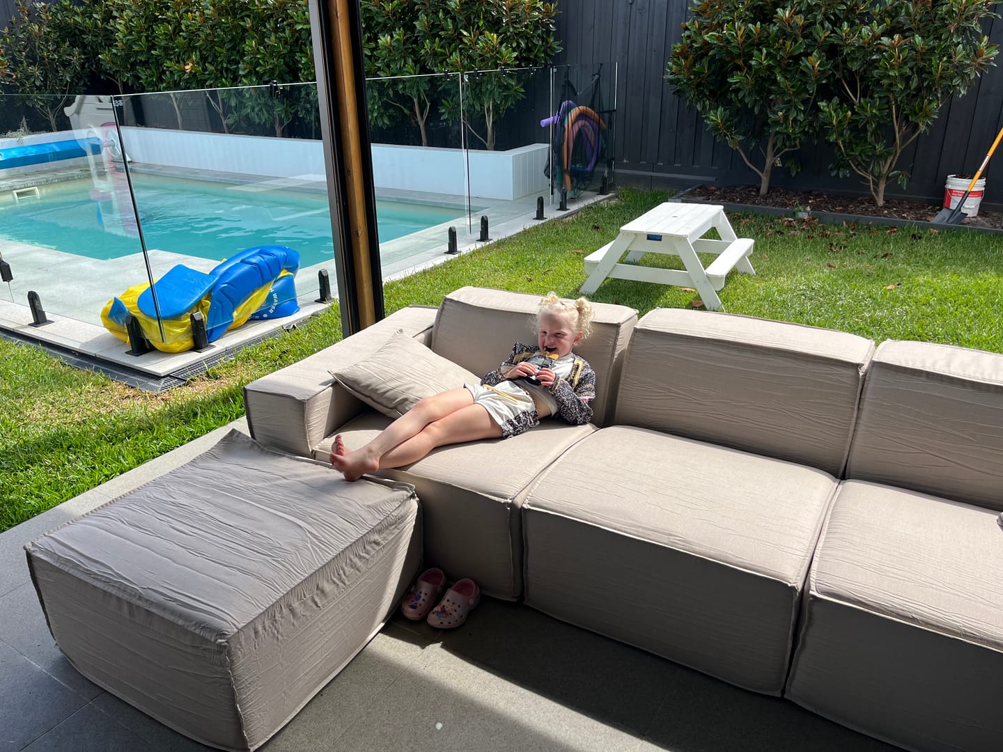 Customer photo review of M1 Outdoor Sectional Sofa