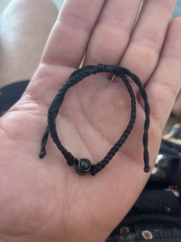 Customer photo review of Pulsera personalizada con foto