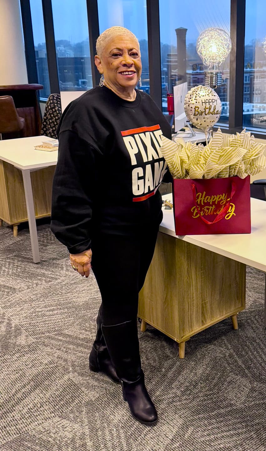 Customer photo review of Pixie Gang Sweatshirt (Blk)