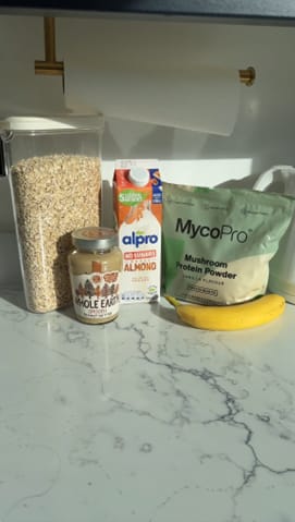 Customer photo review of MycoPro - Rich Chocolate Protein Powder