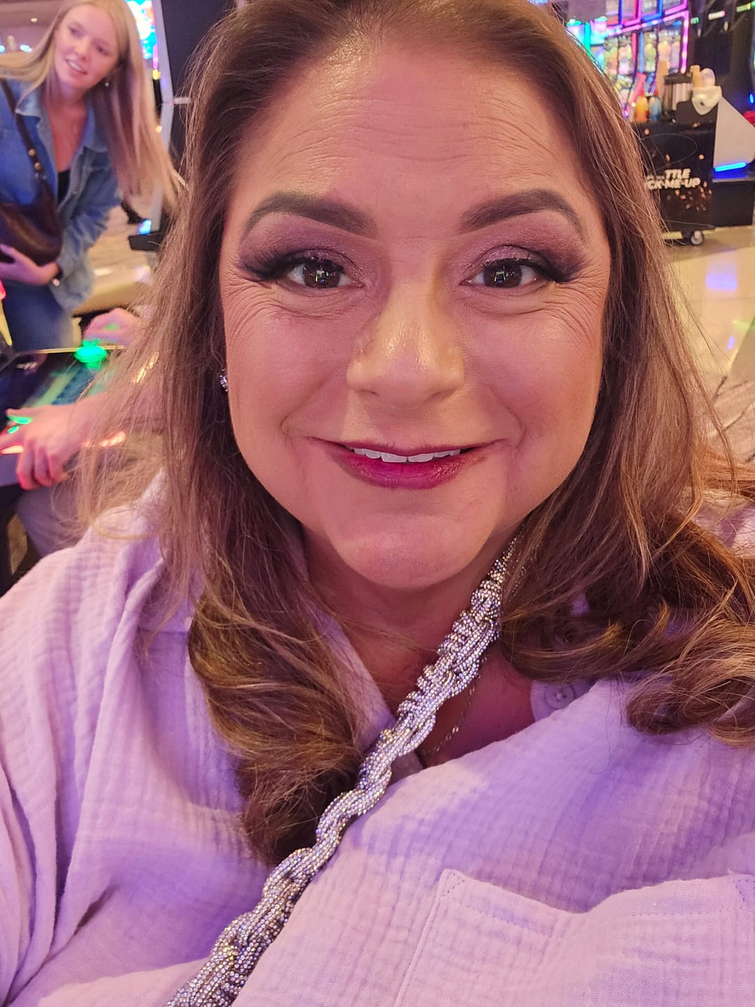 Customer photo review of PETITE CROWN STRAP - Crystal