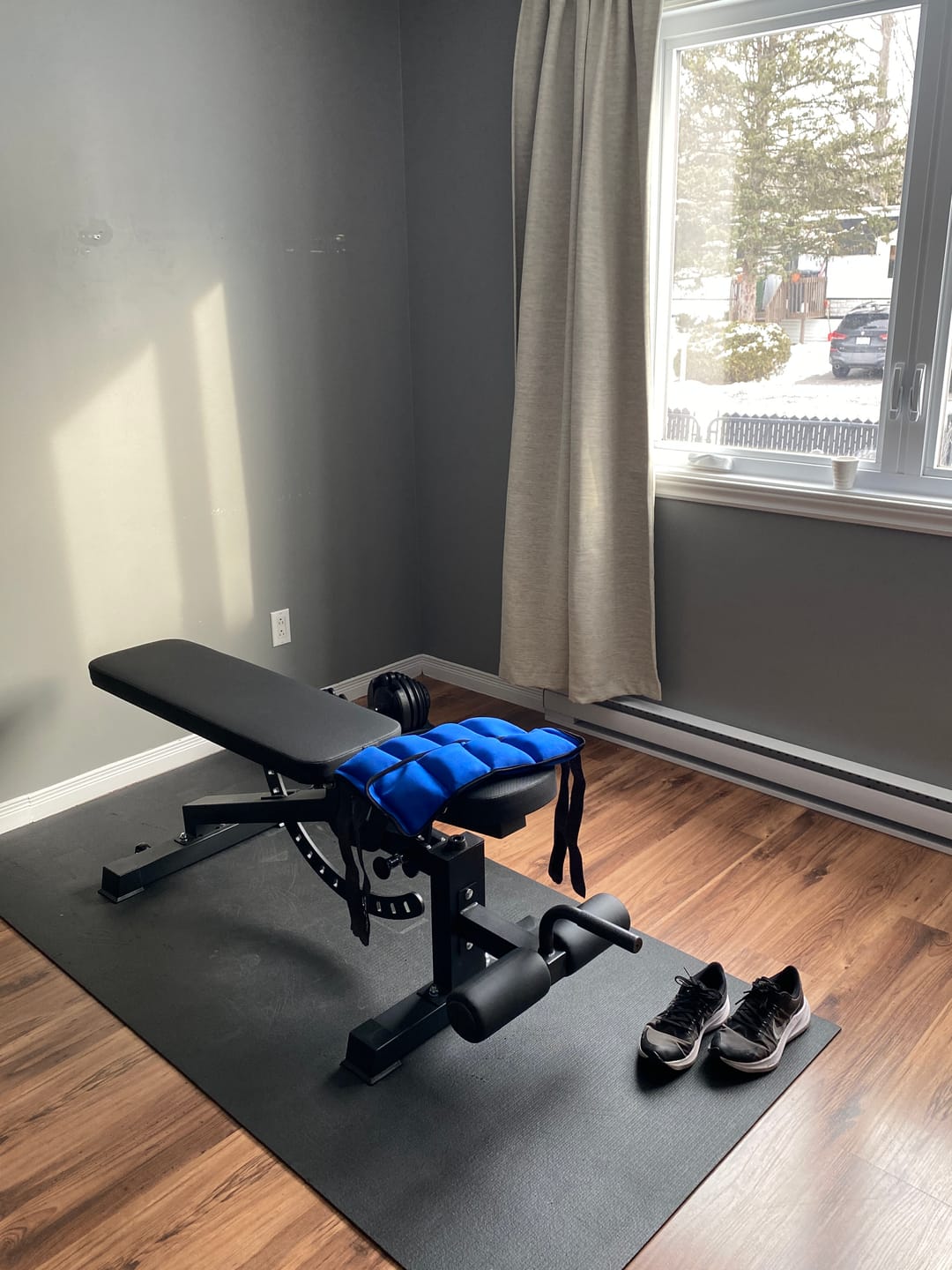 Customer photo review of Banc d’Entrainement Ajustable Semi-Commercial LF-03