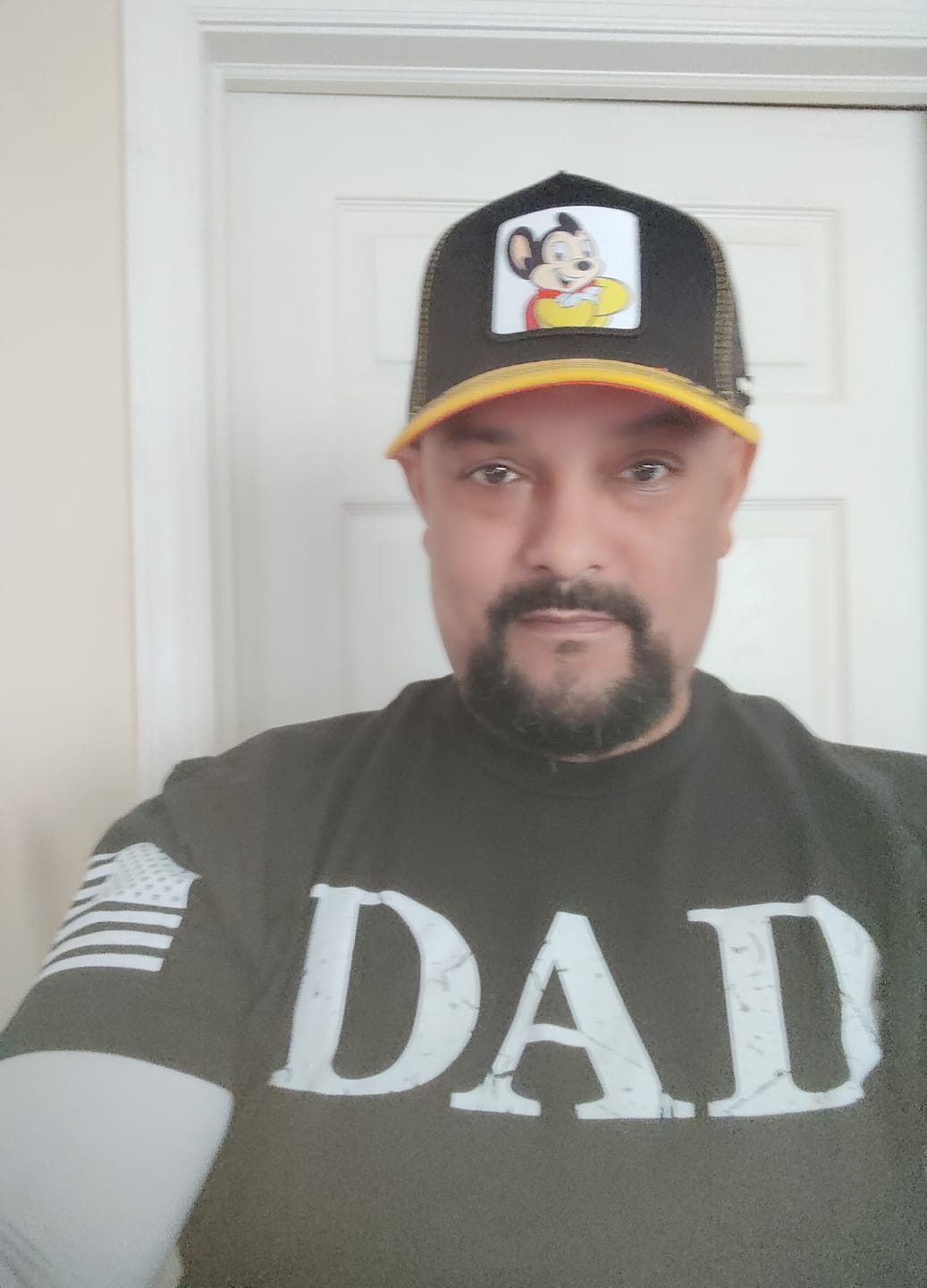 Customer photo review of OVERLORD X Mighty Mouse: Mighty Mouse Trucker Cap