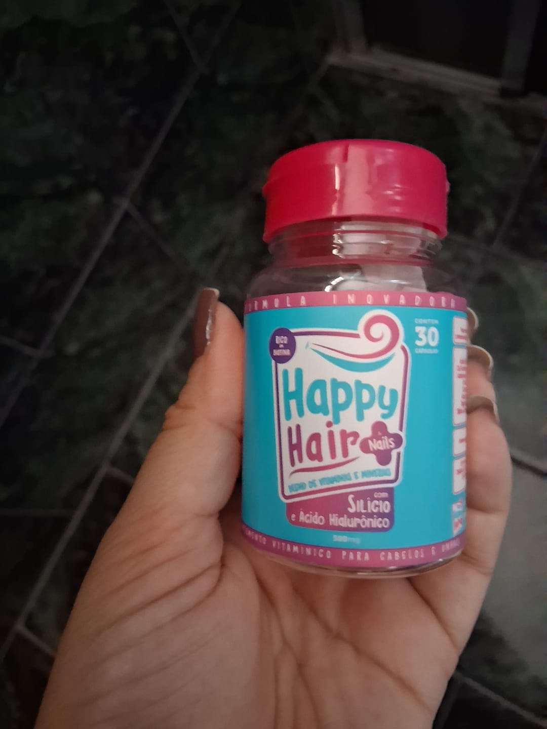 Customer photo review of Happy Hair 3 Potes Black Friday