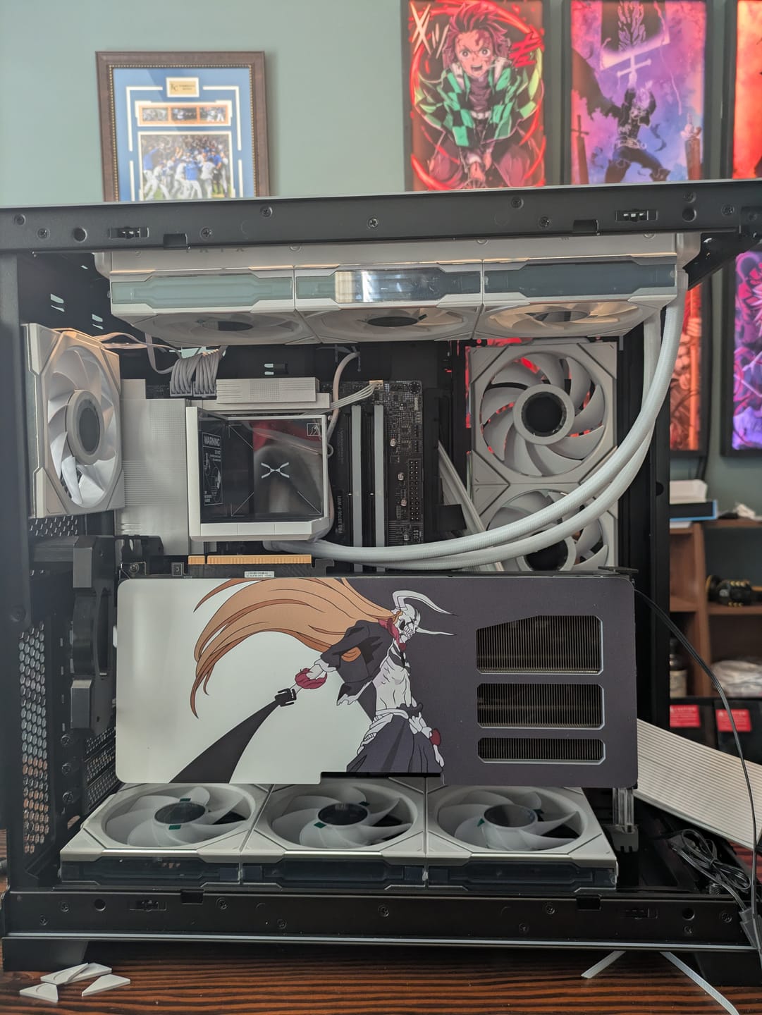 Customer photo review of Custom Design RGB GPU Backplate