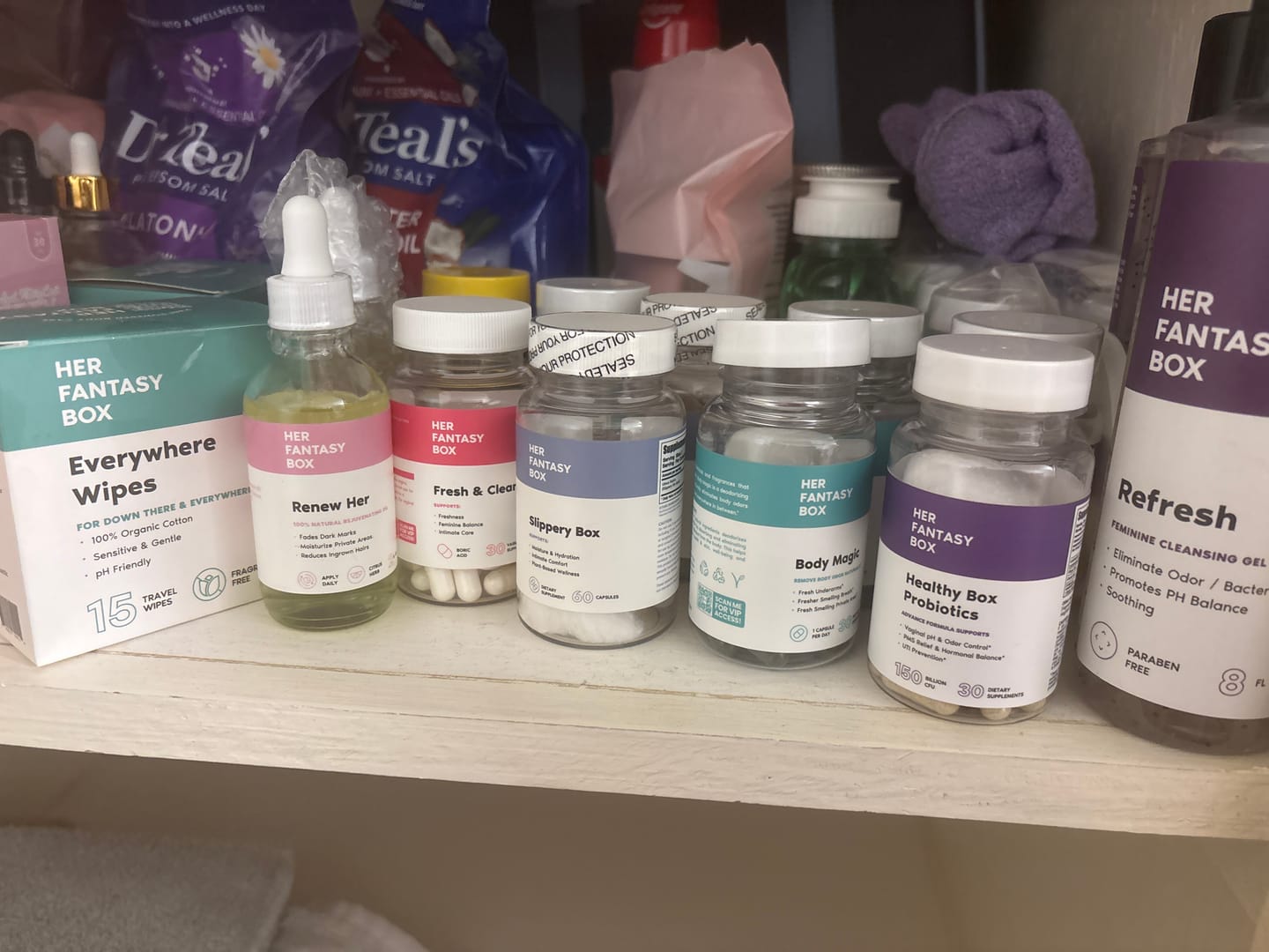 Customer photo review of Body Magic Chlorophyll Pill for Feminine Odor - 3 pk