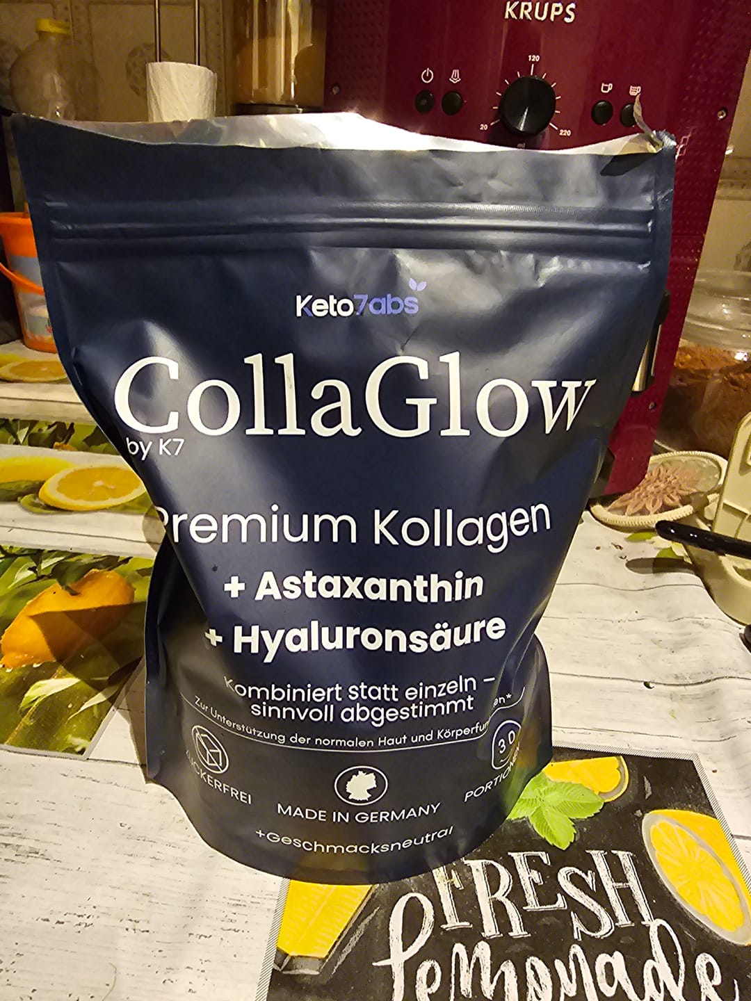 Customer photo review of CollaGlow - 30 Tage Kollagen-Kur
