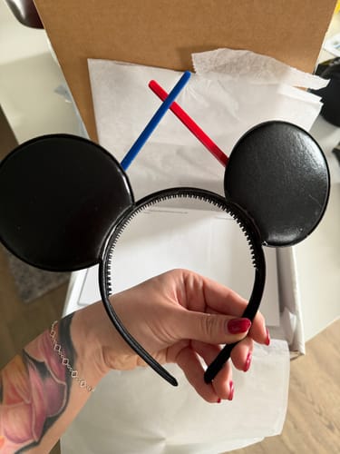 Customer photo review of Lightsabers  Mickey Ears for Men