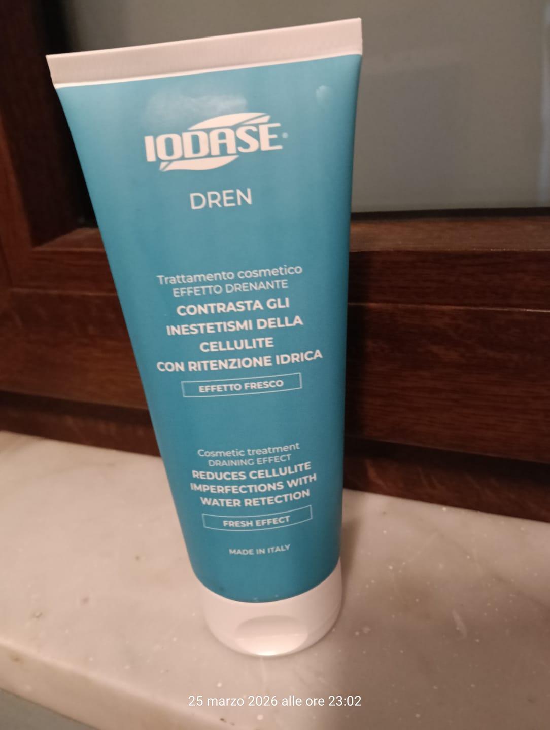 Customer photo review of Crema cellulite effetto caldo