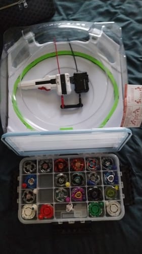 Customer photo review of TAKARA TOMY Beyblade X Xtreme Stadium BX-10
