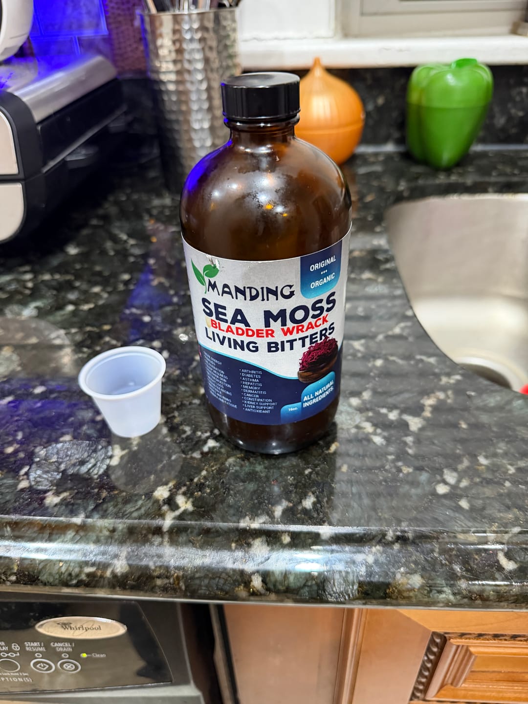 Customer photo review of Sea Moss Living Bitters - 16oz