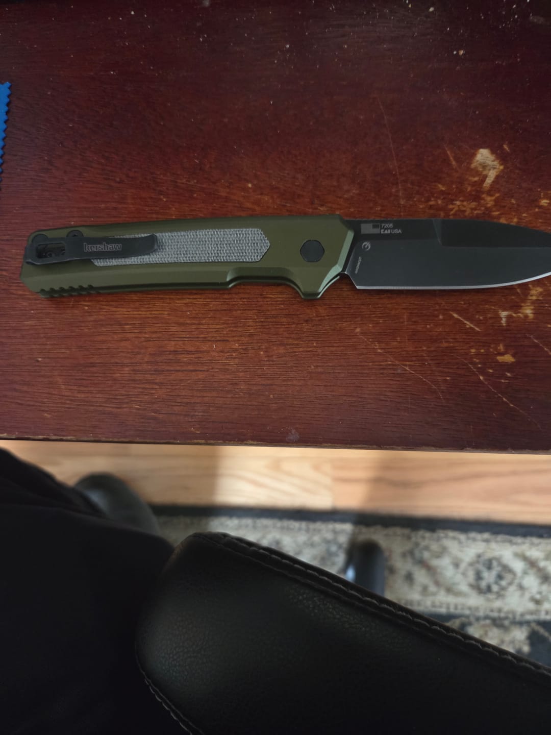 Customer photo review of Lone Star Knife Lanyard – Handmade Utility & Style