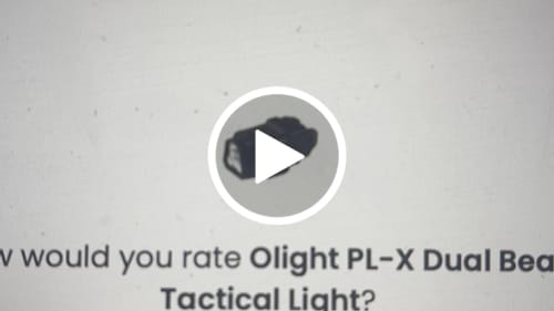 Customer video review of Olight PL-X Dual Beam Tactical Light
