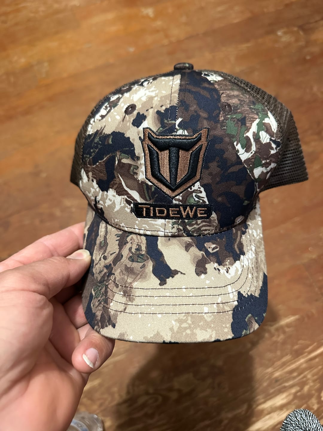 Customer photo review of Veil Whitetail Mesh-Back Logo Hunting Cap