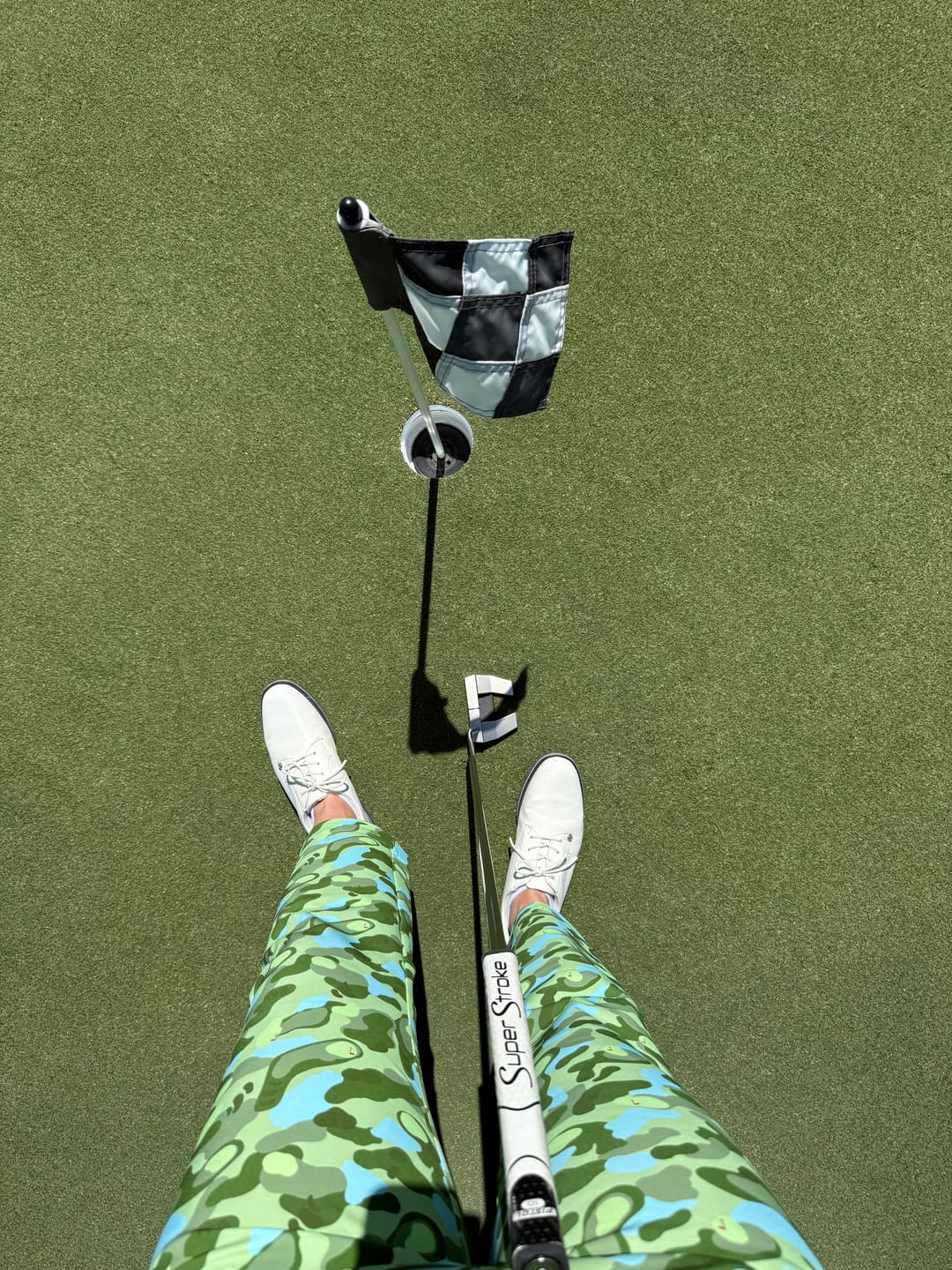 Customer photo review of Player Pant - Course Camo