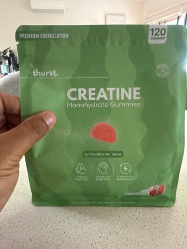 Customer photo review of Creatine Gummy Travel Packs