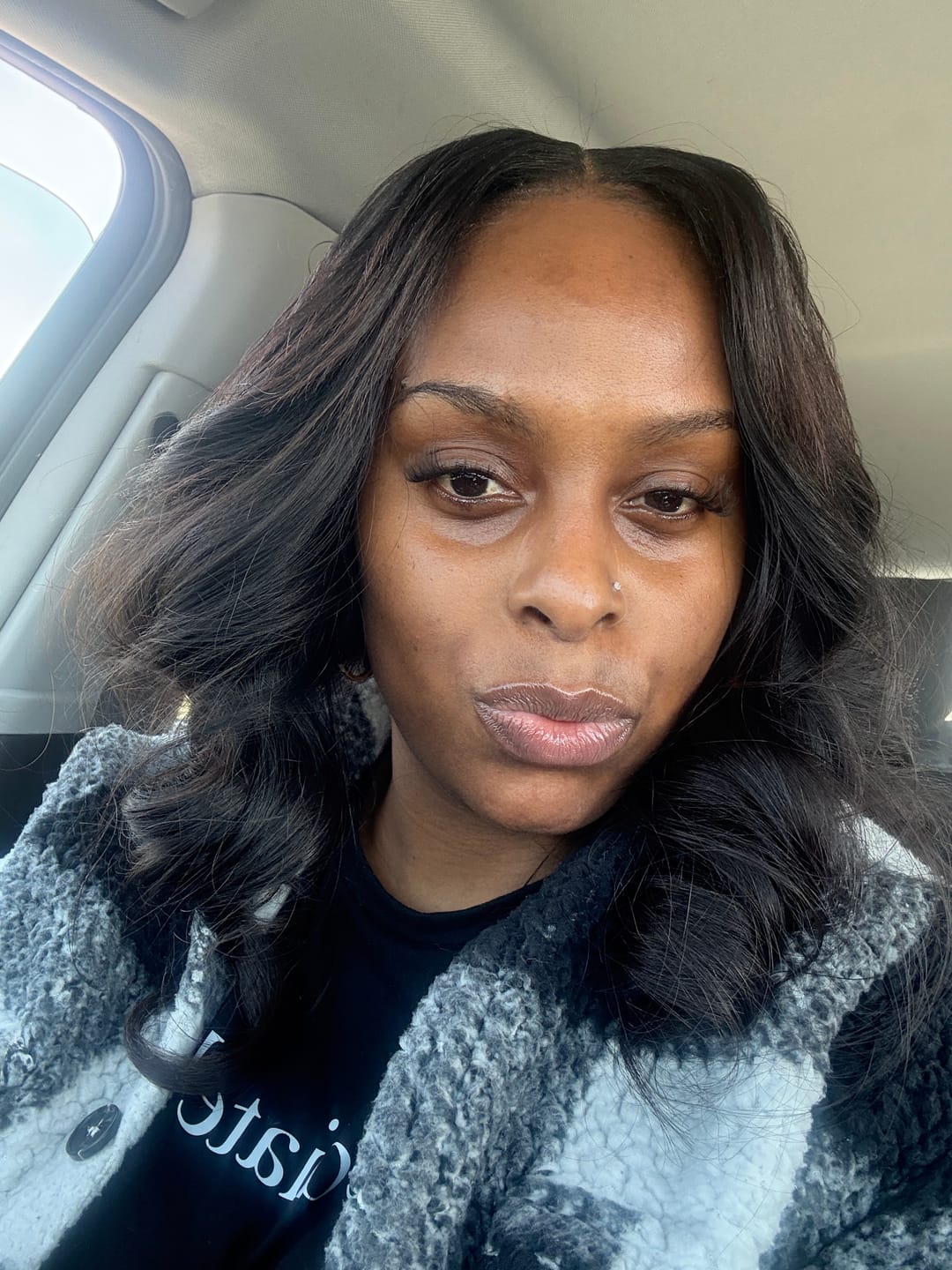 Customer photo review of Raw Indian Wavy Hair