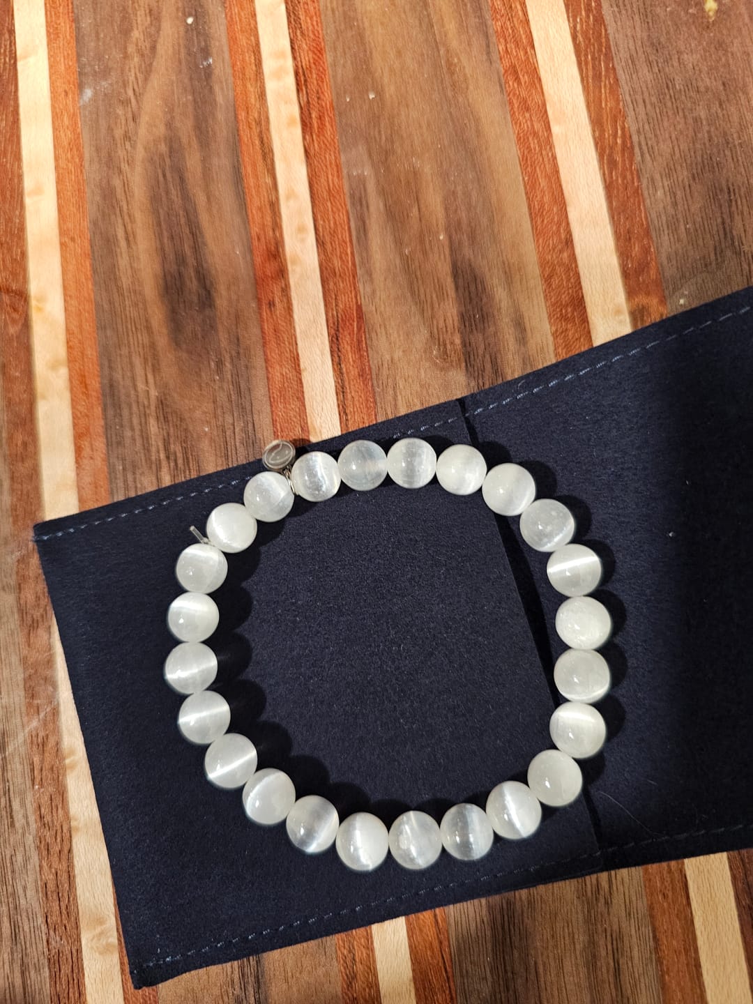 Customer photo review of Selenite Bracelet