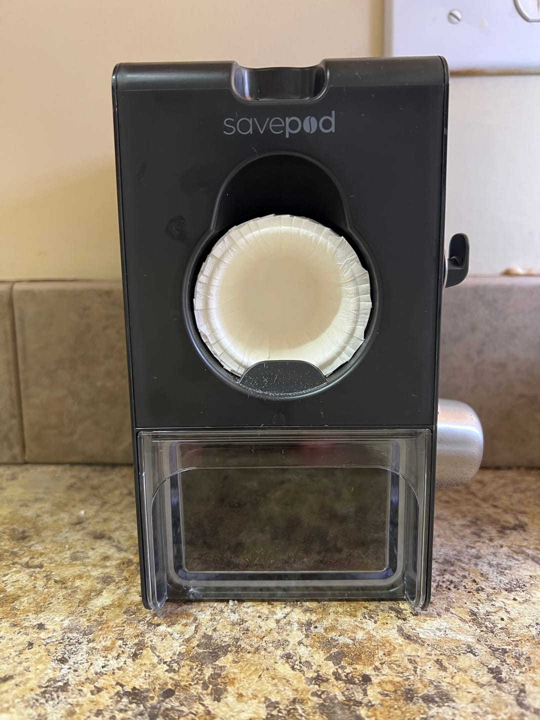 Customer photo review of Savepod® Disposable Coffee Filters - 100% Compostable