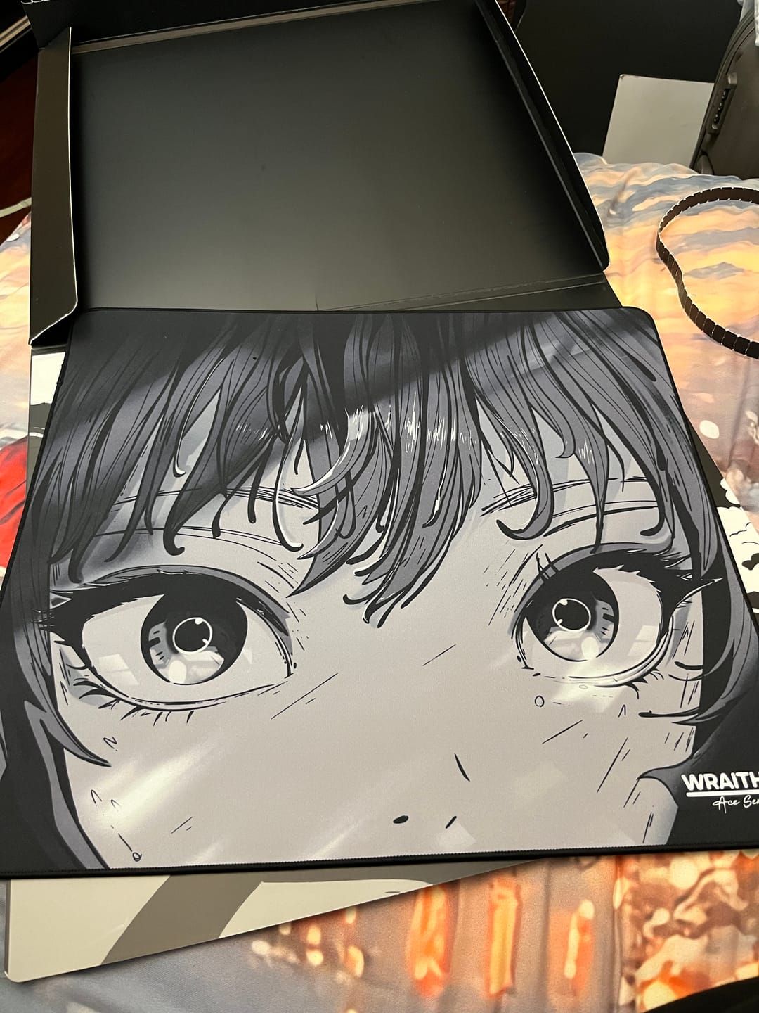 Customer photo review of Wraith Ace Series [Glimpse] Limited Edition Poron Mousepad